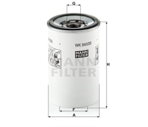 Mann WK 940/33 X Fuel Filter WK94033X