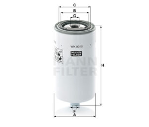 Mann WK 9010 Fuel Water Separator Filter WK9010