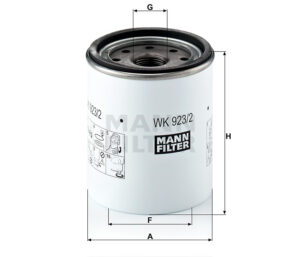 Mann WK 923/2 X Fuel Filter WK9232X