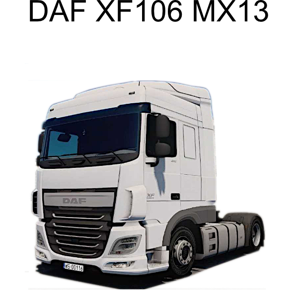 DAF CF85 "EURO 6" (2013 - ) Filter Service Kit (MX13 Engine)