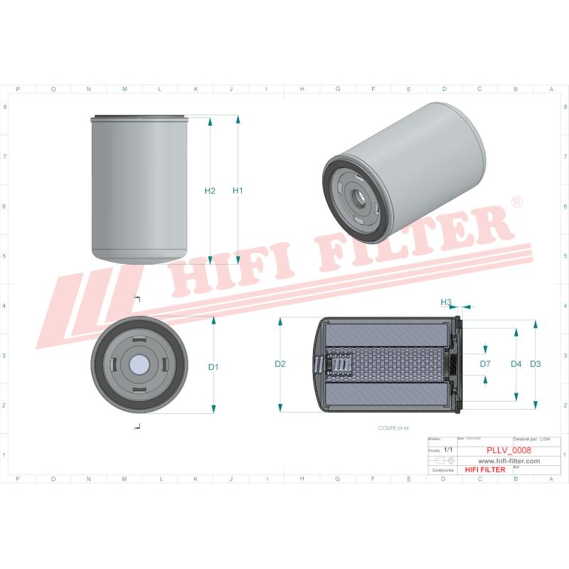 Hifi Oil Filter SO434