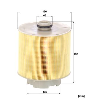Mann C 17 137 X Air Filter C17137X