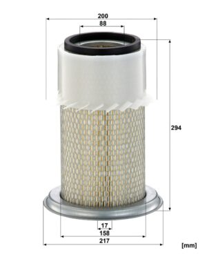 Mann C 22 032 Air Filter C22032