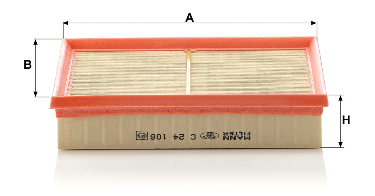 Mann C 24 106 Air Filter C24106