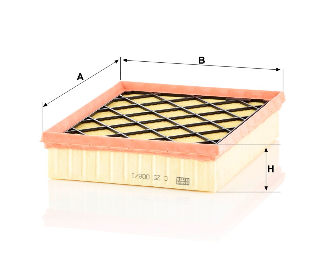 Mann C 25 008/1 Air Filter C250081