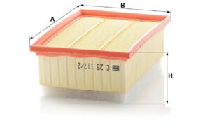Mann C 25 117/2 Air Filter C251172