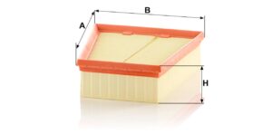 Mann C 2512 Air Filter C2512