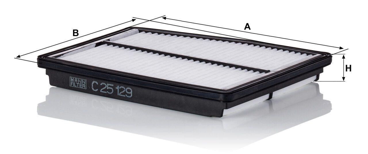 Mann C 25 129 Air Filter C25129