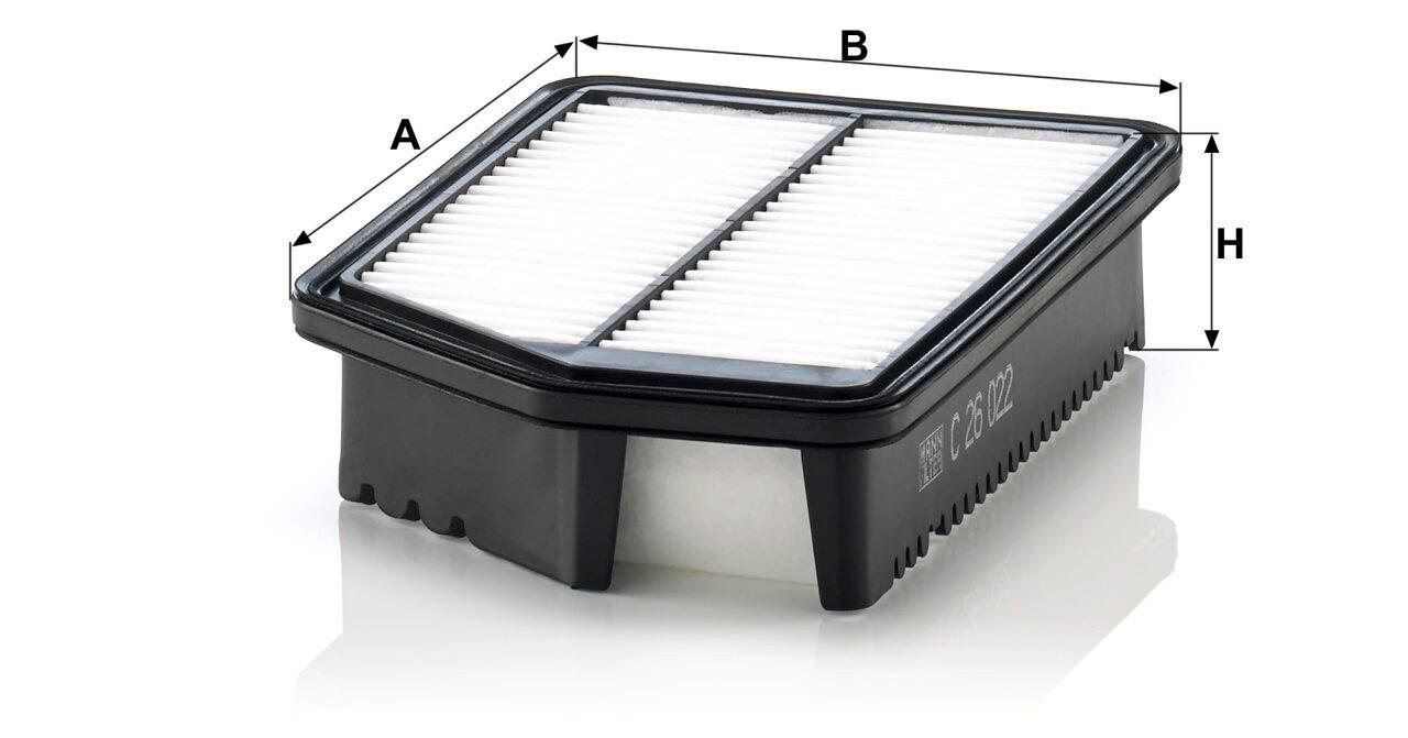Mann C 26 022 Air Filter C26022