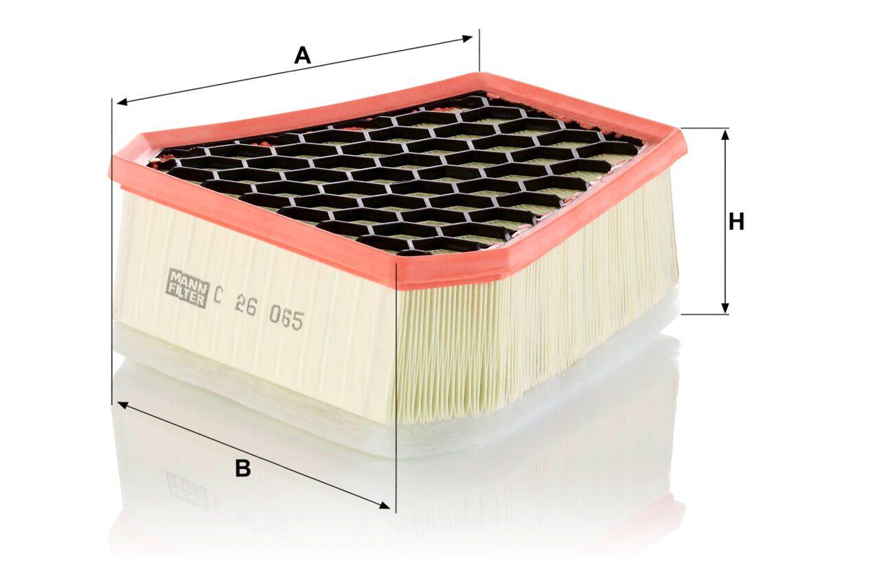 Mann C 26 065 Air Filter C26065