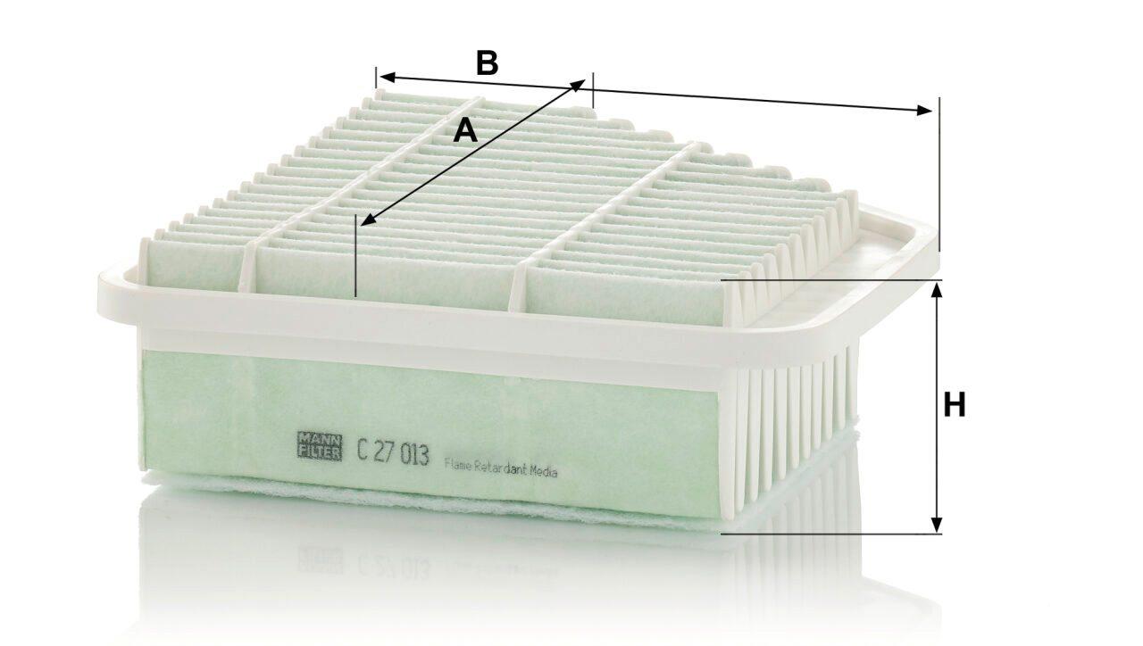 Mann C 27 013 Air Filter C27013