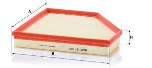 Mann C 27 045 Air Filter C27045