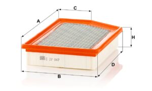 Mann C 27 047 Air Filter C27047