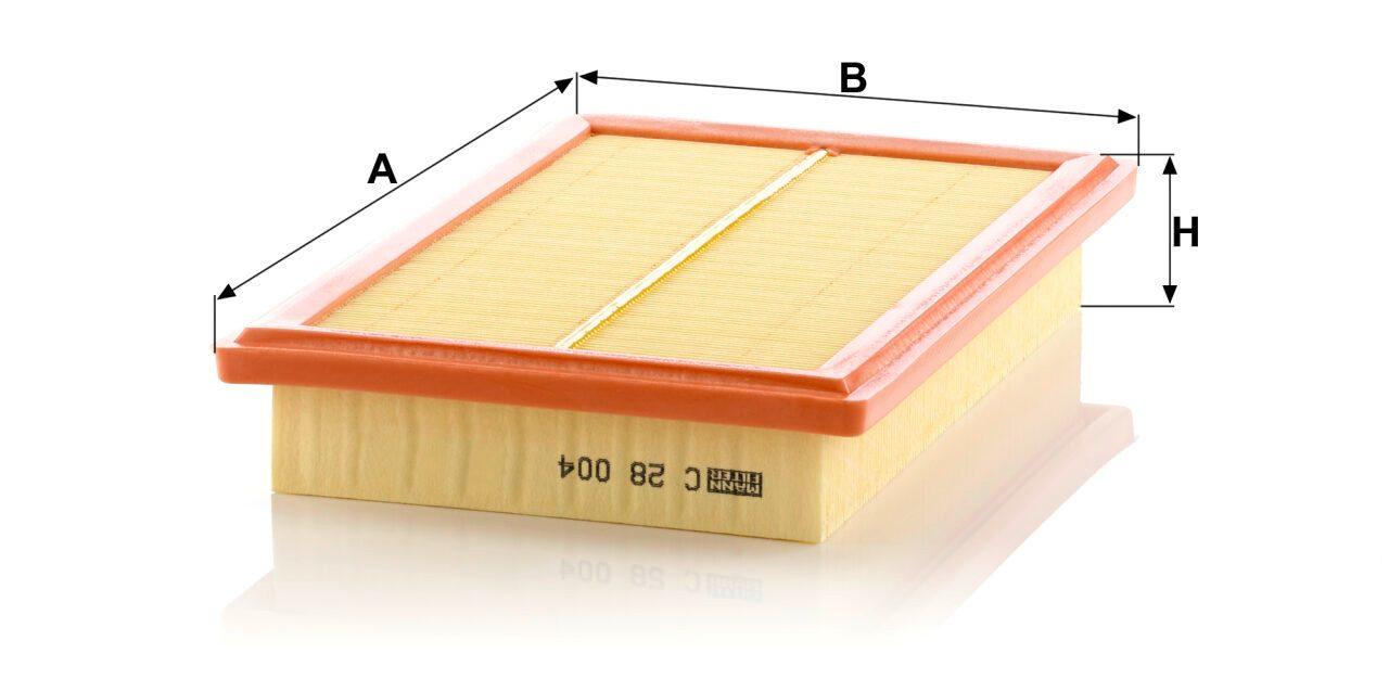 Mann C 28 004 Air Filter C28004
