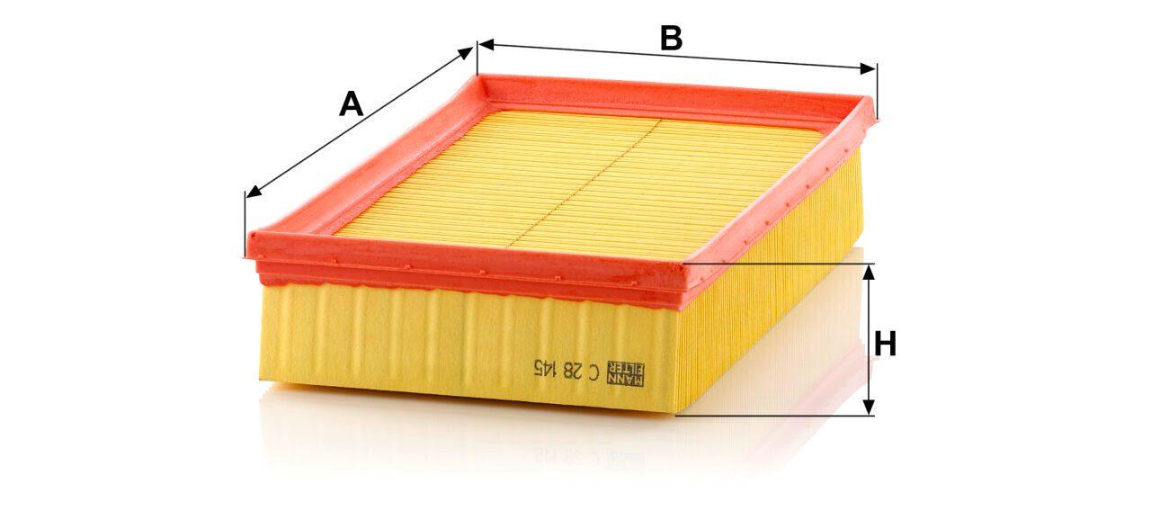 Mann C 28 145 Air Filter C28145