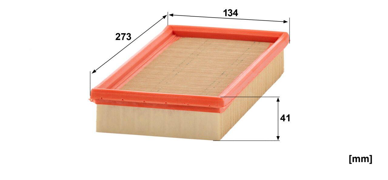 Mann C 2860/3 Air Filter C28603