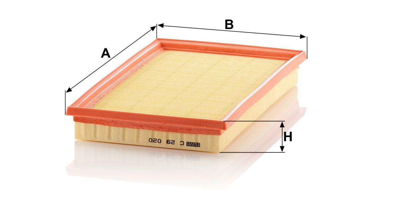 Mann C 29 020 Air Filter C29020