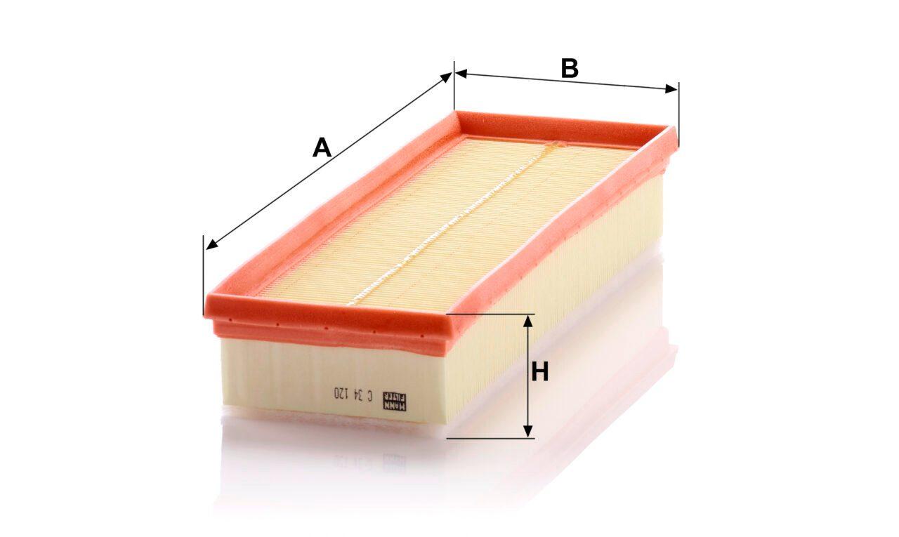 Mann C 34 120 Air Filter C34120
