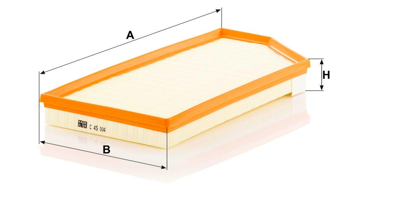 Mann C 45 004 Air Filter C45004