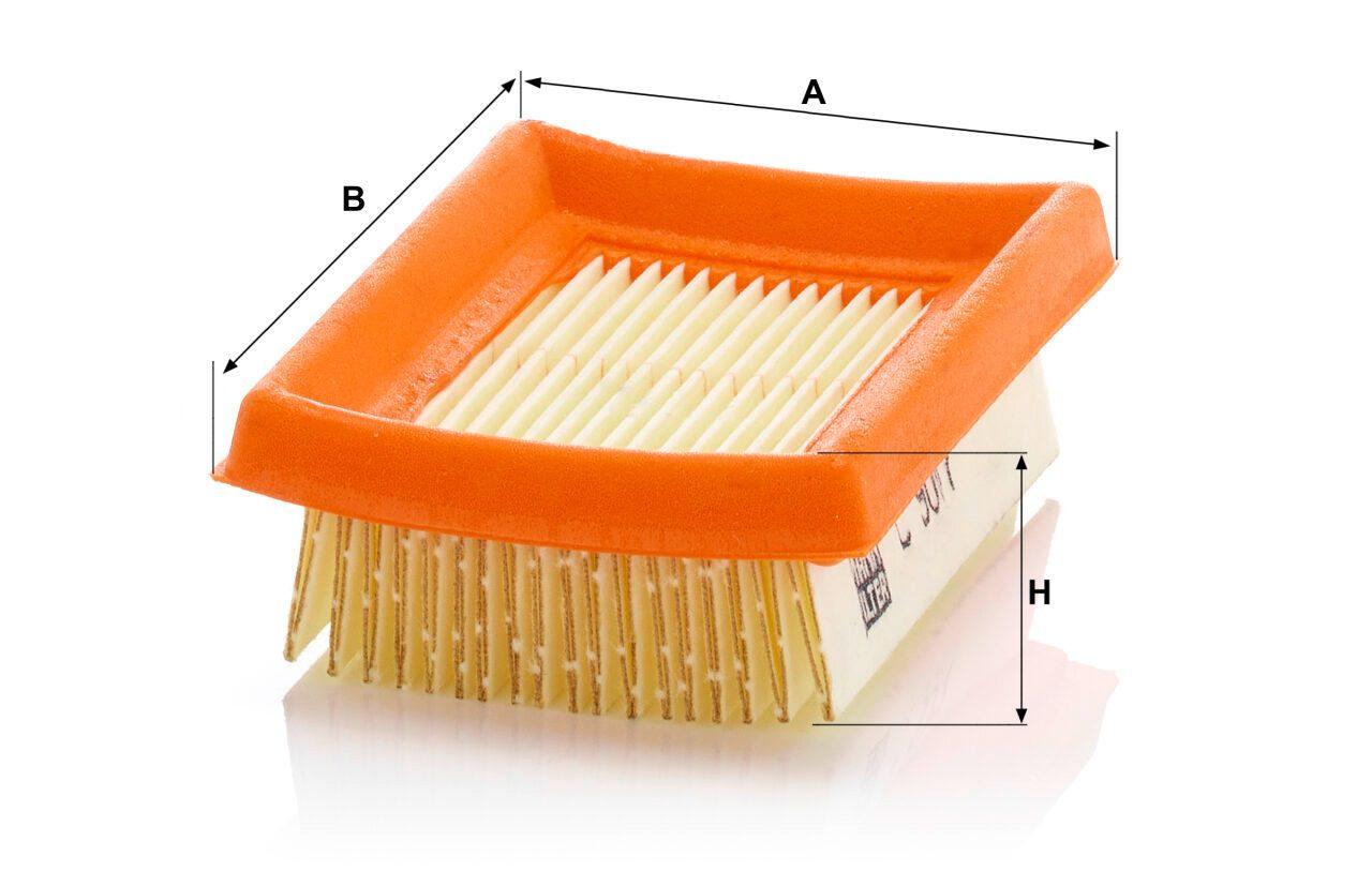 Mann C 9007 Air Filter C9007