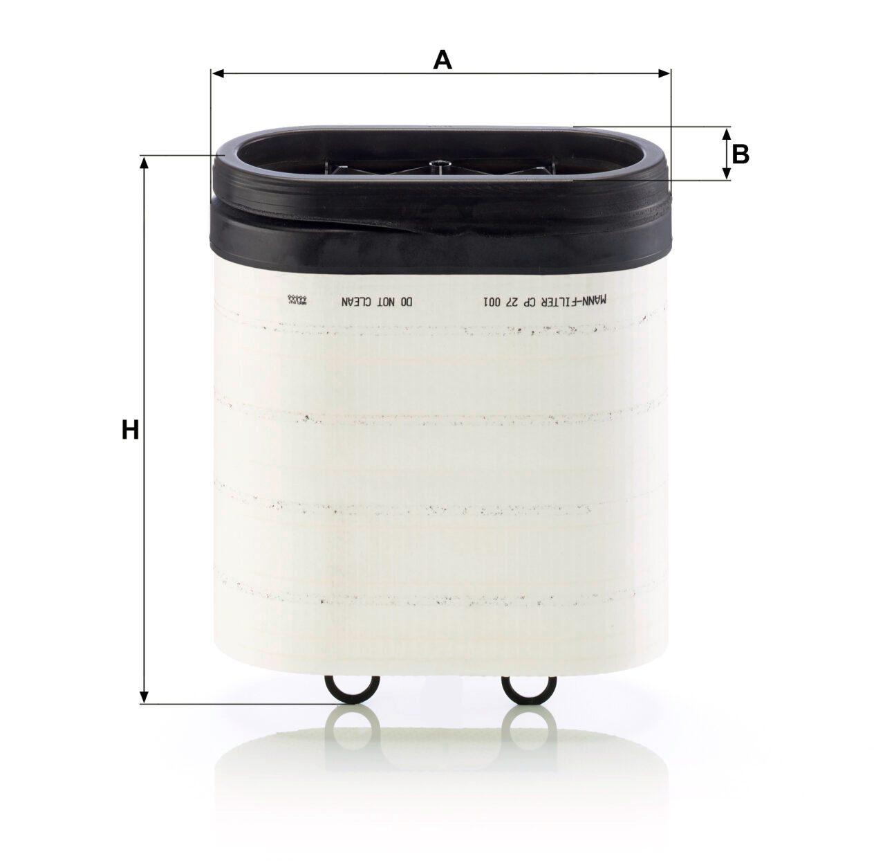 Mann CP 27 001 Air Filter CP27001