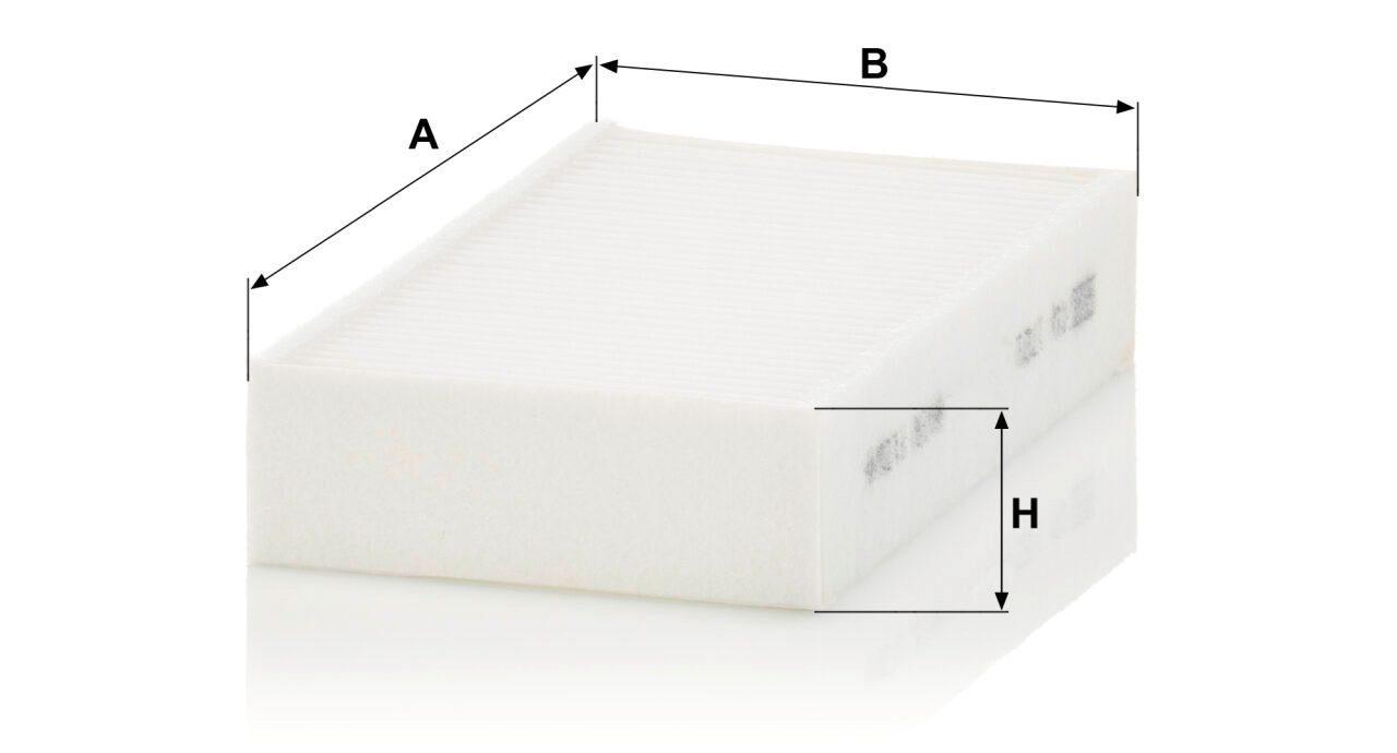 Mann CU 1721-2 Cabin Air Filter CU1721-2