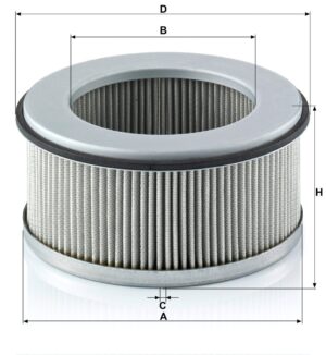 Mann CU 1836/1 Air Filter CU18361