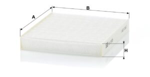 Mann CU 19 001 Cabin Air Filter CU19001