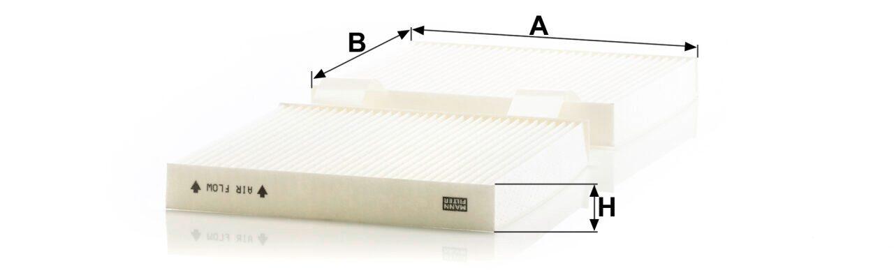 Mann CU 19 004 Cabin Air Filter CU19004