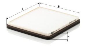 Mann CU 20 010 Cabin Air Filter CU20010
