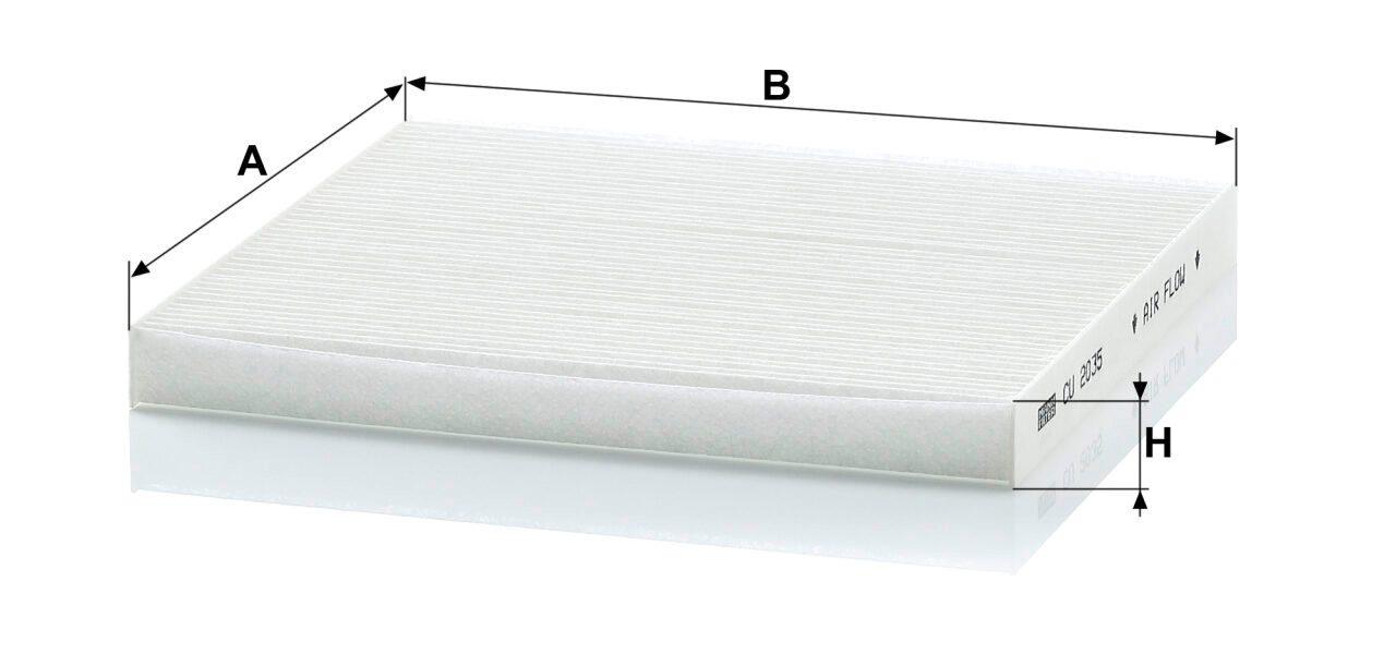 Mann CU 2035 Cabin Air Filter CU2035