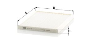 Mann CU 2138 Cabin Air Filter CU2138