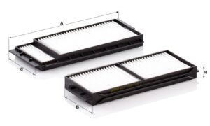 Mann CU 22 001-2 Cabin Air Filter CU22001-2