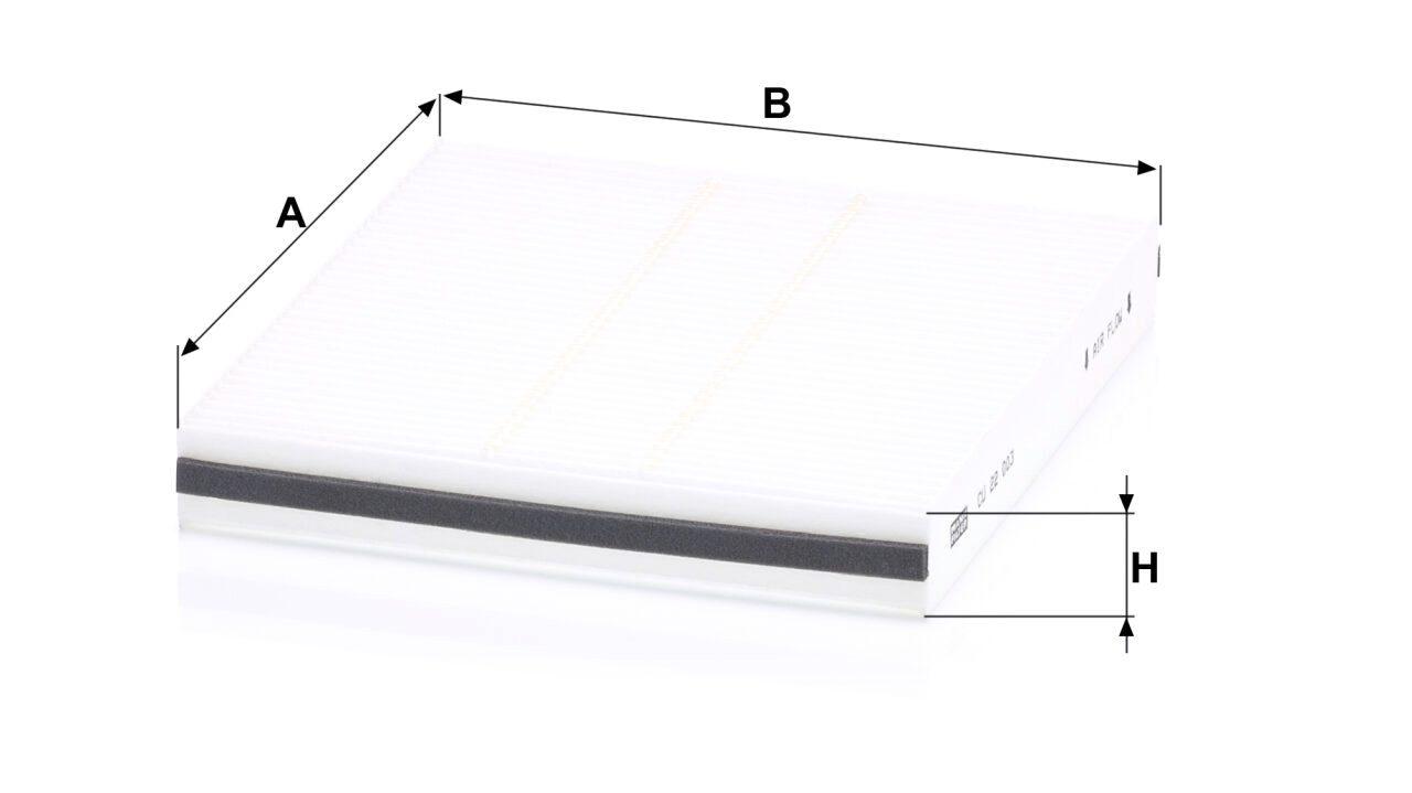 Mann CU 22 003 Cabin Air Filter CU22003