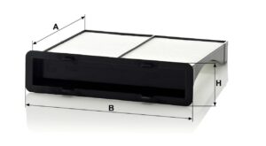 Mann CU 22 004 Cabin Air Filter CU22004