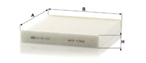 Mann CU 22 013 Cabin Air Filter CU22013