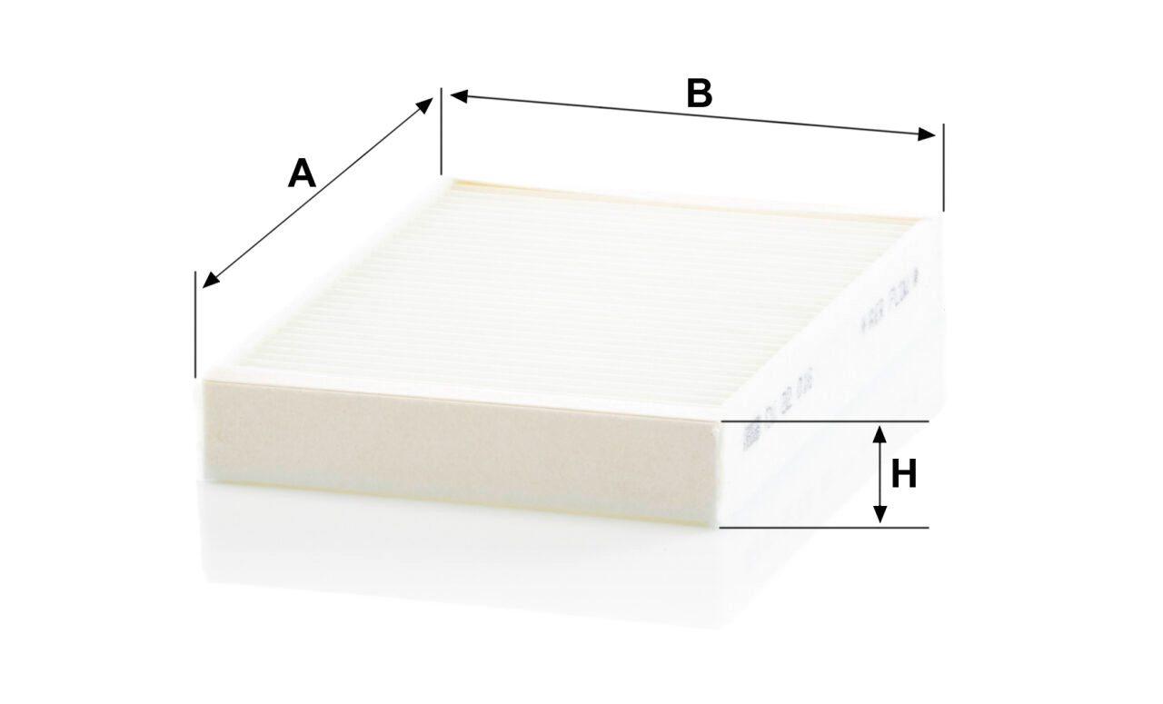 Mann CU 22 016 Cabin Air Filter CU22016