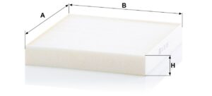 Mann CU 22 028 Cabin Air Filter CU22028