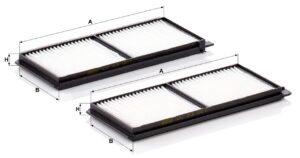 Mann CU 23 001-2 Cabin Air Filter CU23001-2