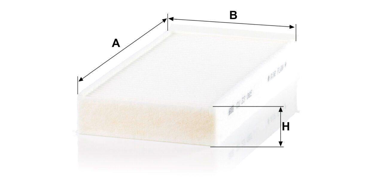 Mann CU 23 005-2 Cabin Air Filter CU23005-2