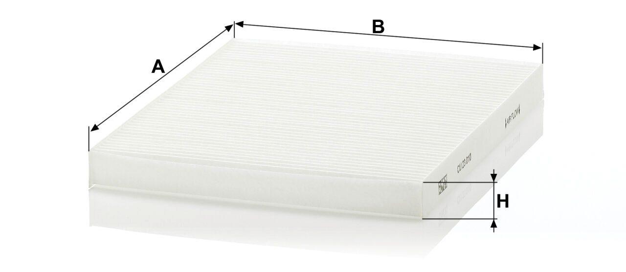 Mann CU 23 010 Cabin Air Filter CU23010