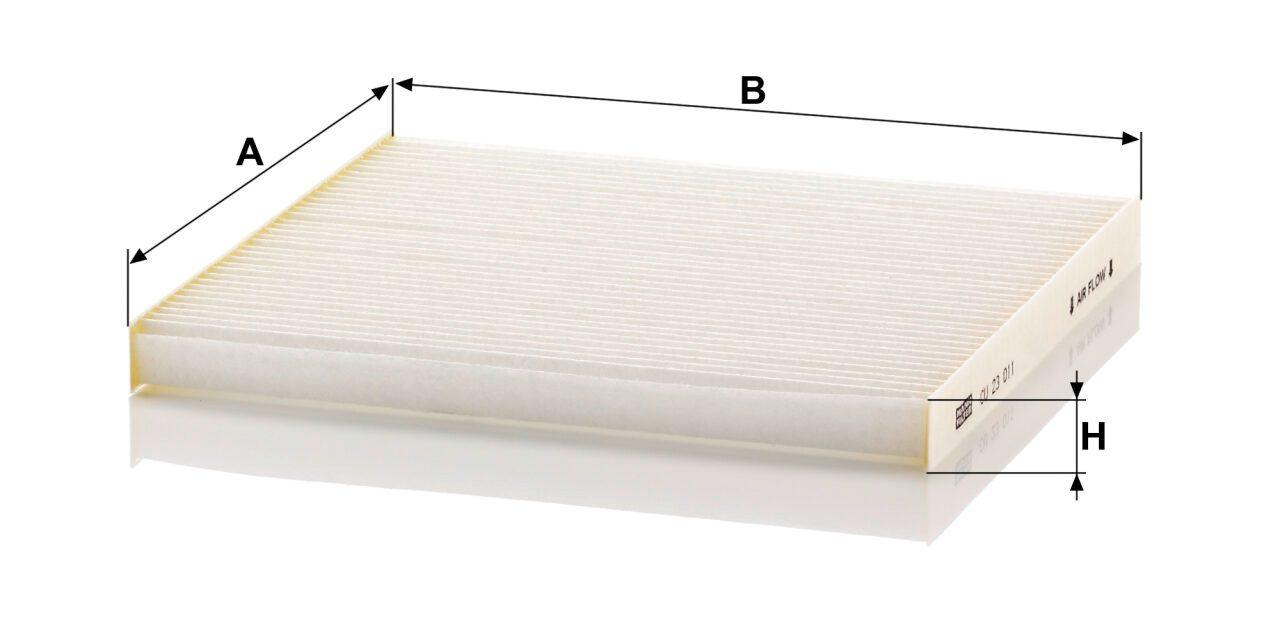 Mann CU 23 011 Cabin Air Filter CU23011