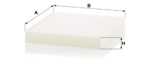 Mann CU 23 019 Cabin Air Filter CU23019