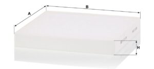 Mann CU 23 024 Cabin Air Filter CU23024