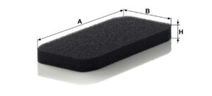Mann CU 2303 Cabin Air Filter CU2303
