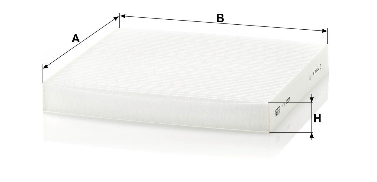 Mann CU 2358 Cabin Air Filter CU2358