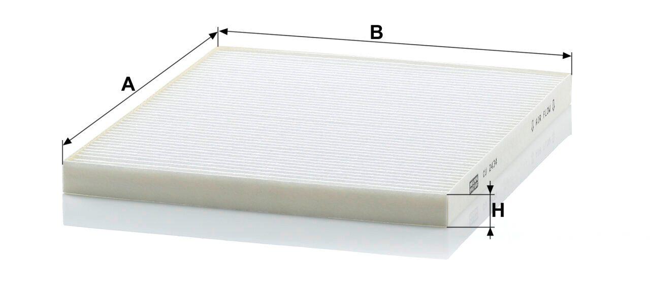 Mann CU 2434 Cabin Air Filter CU2434