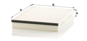 Mann CU 25 007 Cabin Air Filter CU25007