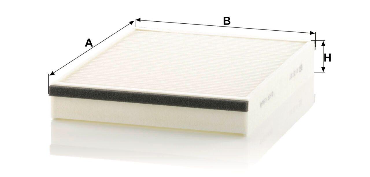 Mann CU 25 007 Cabin Air Filter CU25007