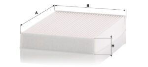 Mann CU 25 012 Cabin Air Filter CU25012